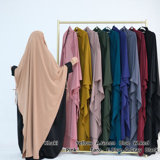 1931#New Niqab Modest Muslim Overhead Tie Back Hijab Prayer Scarf Women Khimar