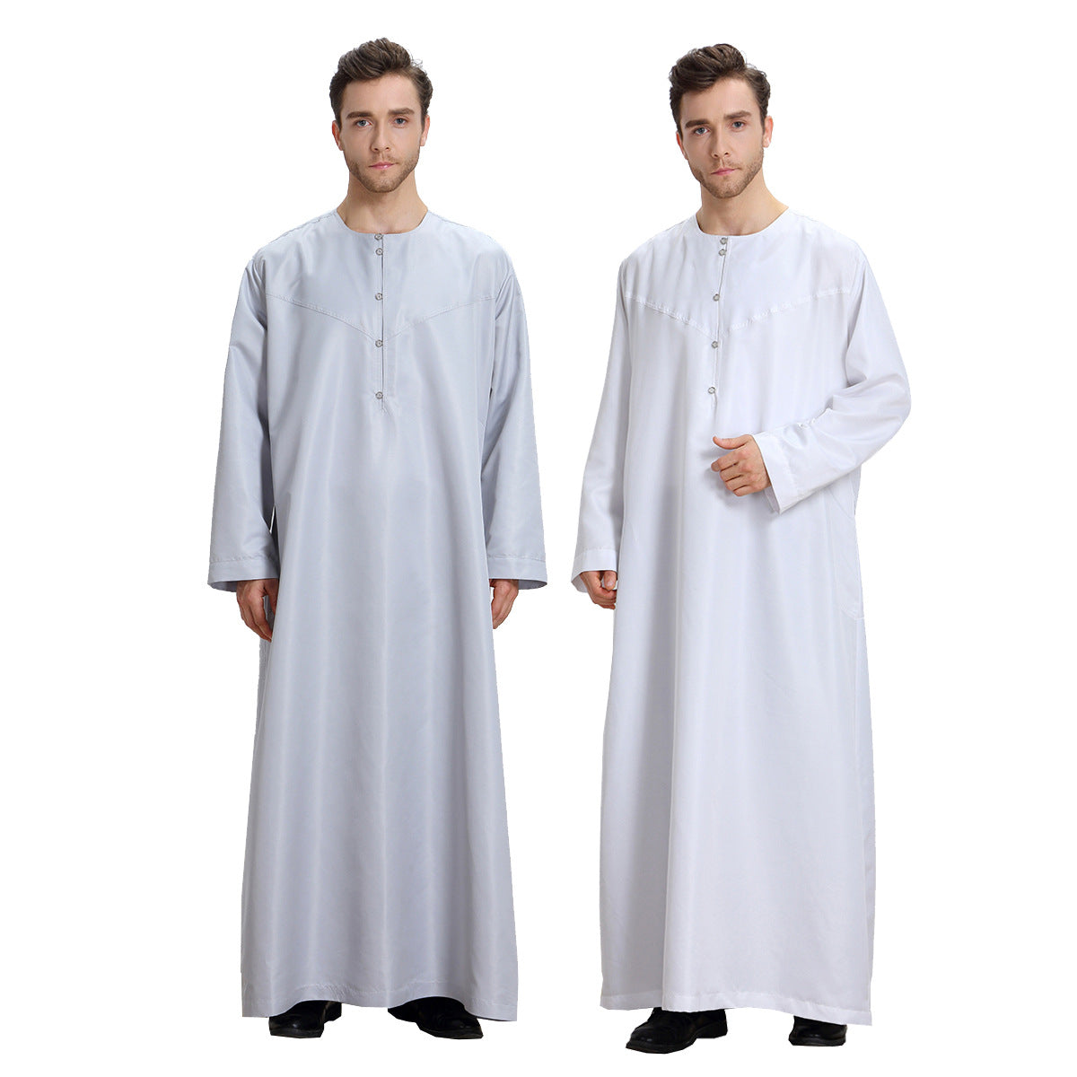 TH808#Abaya Muslim Clothing Islamic High Quality Men's Clothing Robe