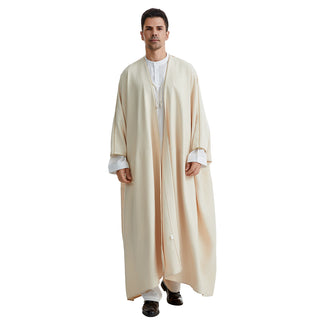 TH835#Abaya Muslim Clothing Islamic High Quality Men's Robe