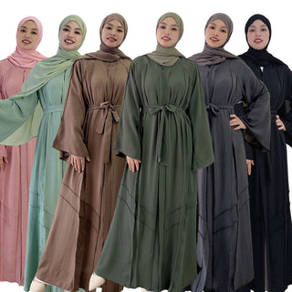 1525#2023 New Kaftans Women Arab Islamic Clothing EID Abaya