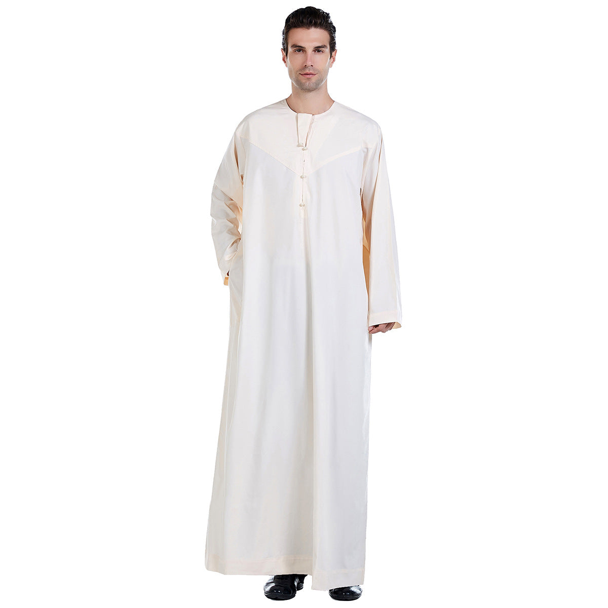 TH817#Abaya Muslim Clothing Islamic High Quality Men's Clothing Robe