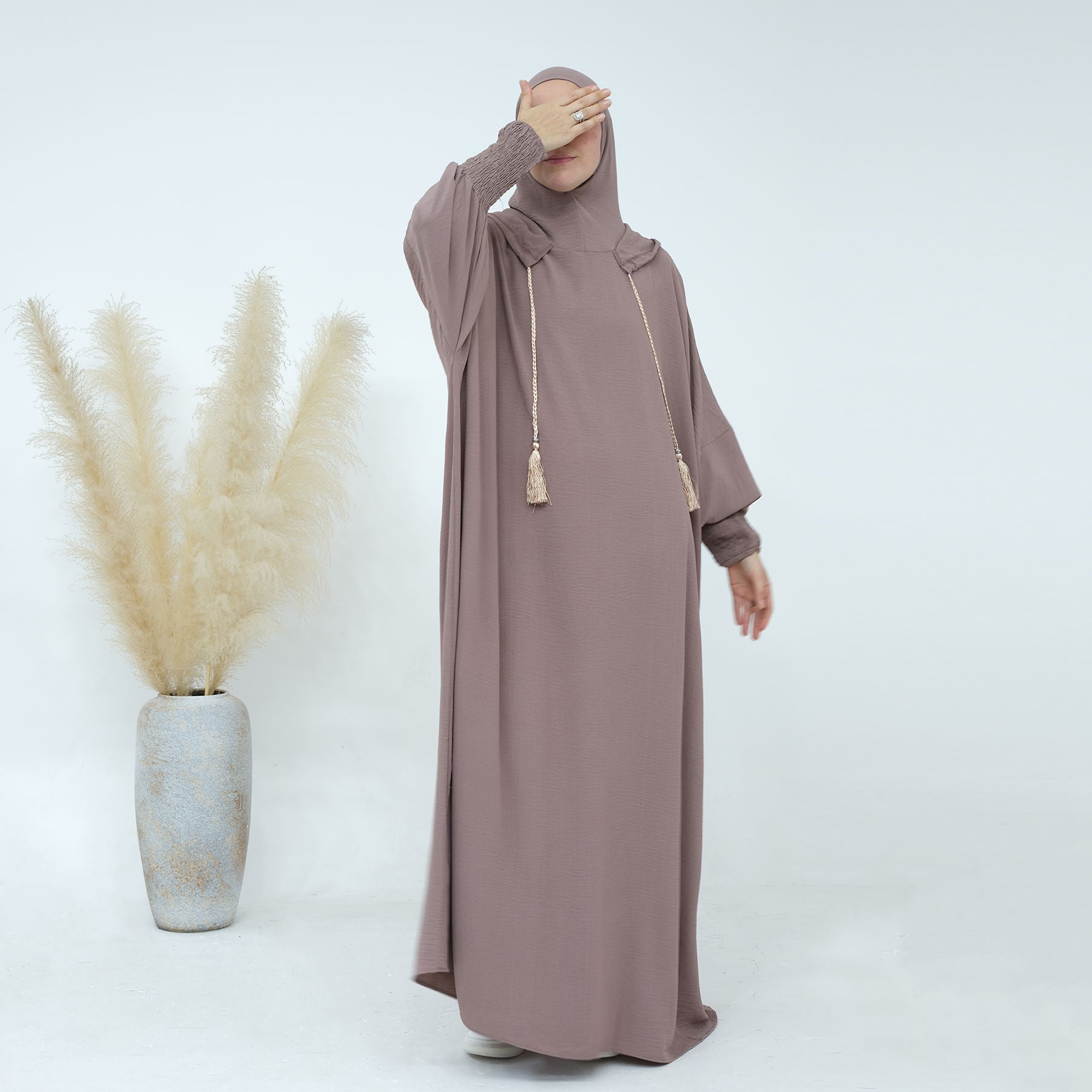 1663#Hoodies Islamic Modest Clothing Sports Abaya Women Muslim Dresses Ramadan