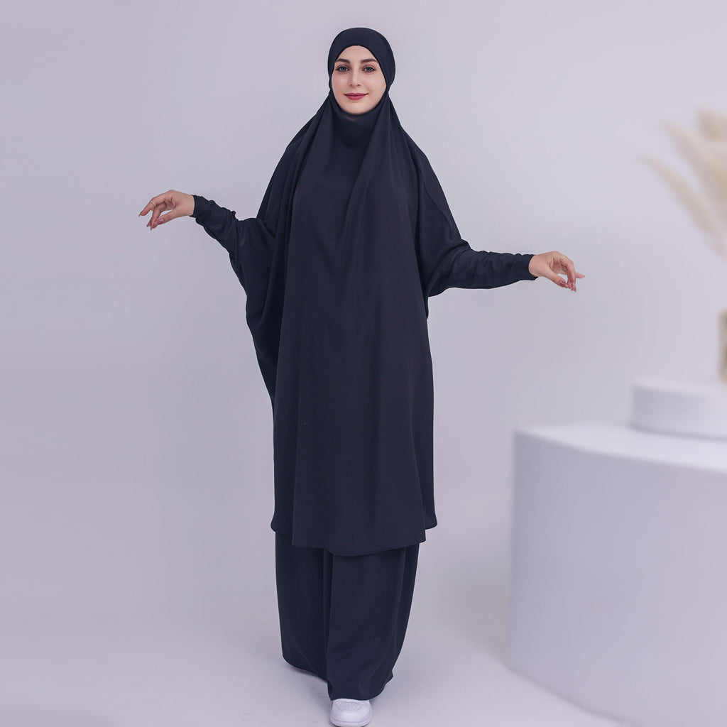 1423#Ramadan Abaya suit  Islamic clothing Dubai abaya with hijab
