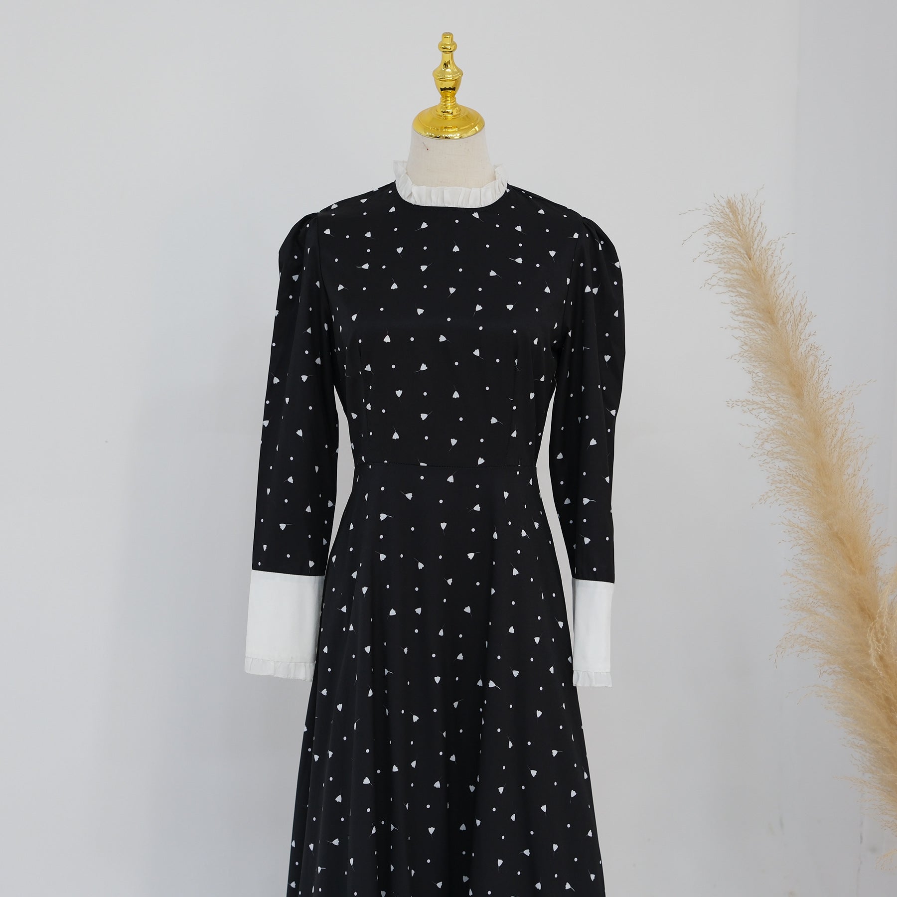 1791#Summer Islamic Clothing Modest Elegant Daily Wear Abaya Women Muslim Dress