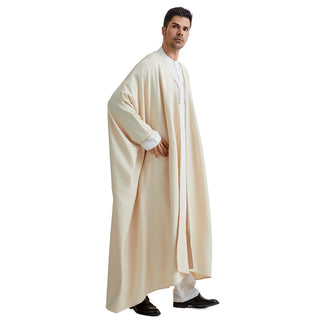 TH835#Abaya Muslim Clothing Islamic High Quality Men's Robe