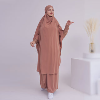 1423#Ramadan Abaya suit  Islamic clothing Dubai abaya with hijab