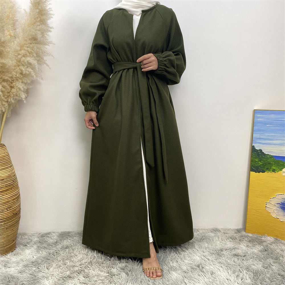1995# New Autumn Winter Coat Thick Polyester Side Pockets Womens Coats