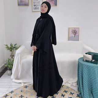 1525#2023 New Kaftans Women Arab Islamic Clothing EID Abaya