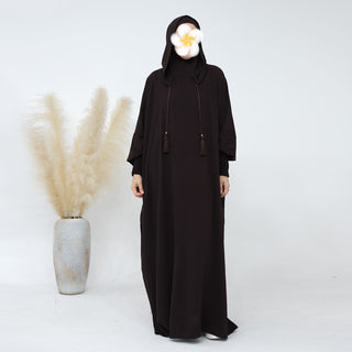 1663#Hoodies Islamic Modest Clothing Sports Abaya Women Muslim Dresses Ramadan