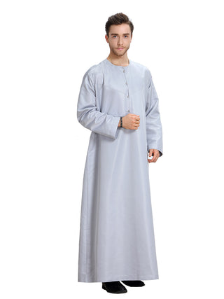 TH808#Abaya Muslim Clothing Islamic High Quality Men's Clothing Robe