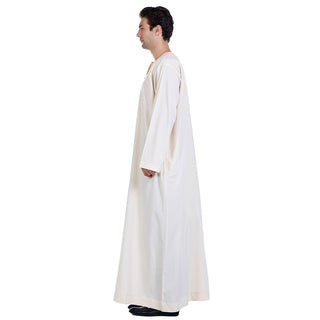 TH817#Abaya Muslim Clothing Islamic High Quality Men's Clothing Robe