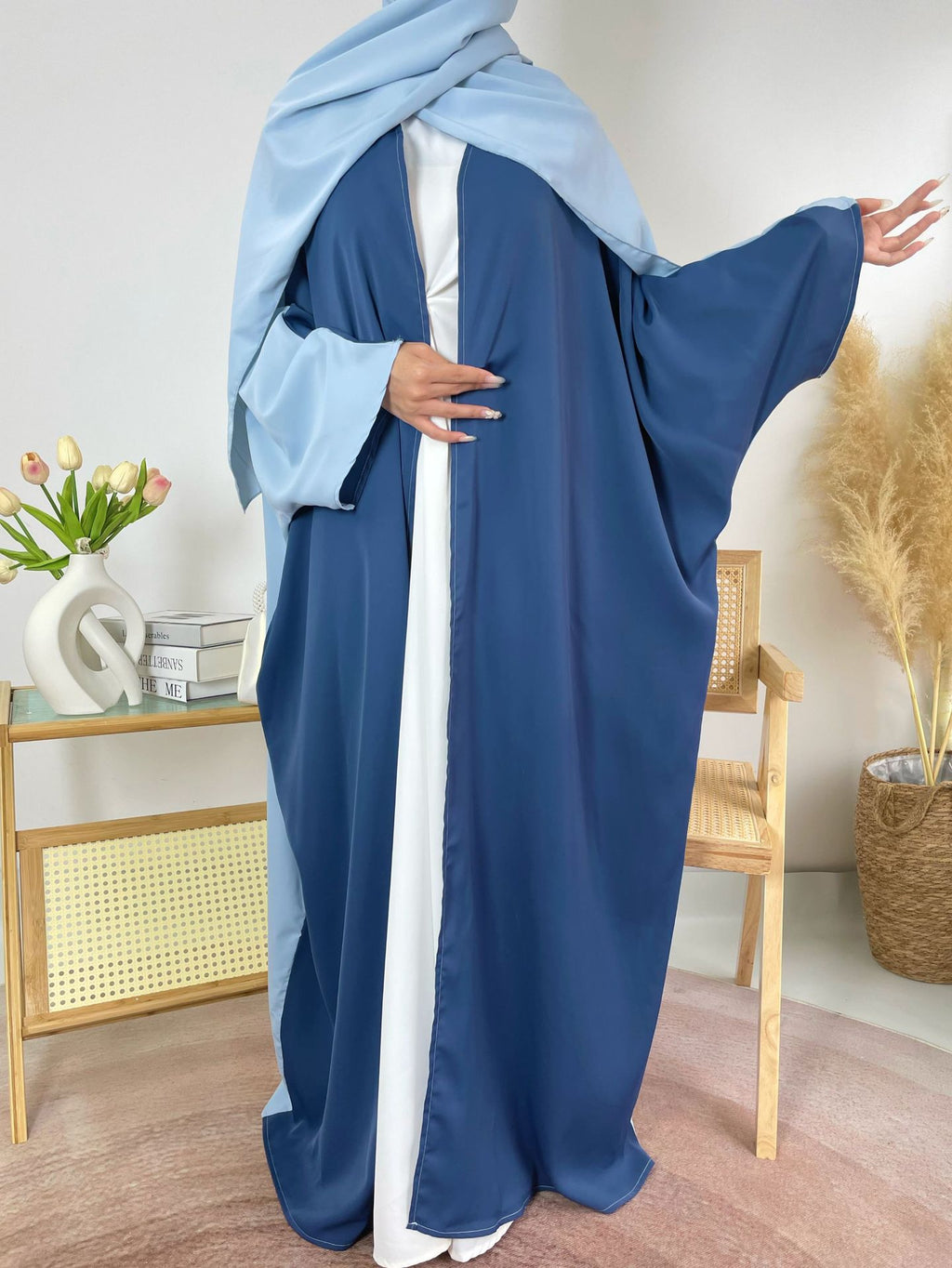 1025# New Arrival Stylish Islamic Clothing Fashion Cardigan Women Abaya