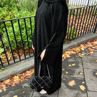 1688# New Autumn Winter  Women Plus Size Modest Abaya muslim Dress Wholesale 的副本