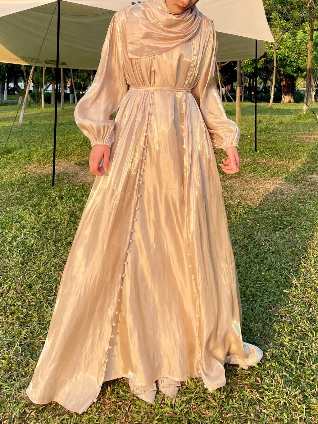 1003#3PCS MODEST SET EID FOR MUSLIM GIRL FASHION DESIGN ELEGANT DRESSES DUBAI ABAYA
