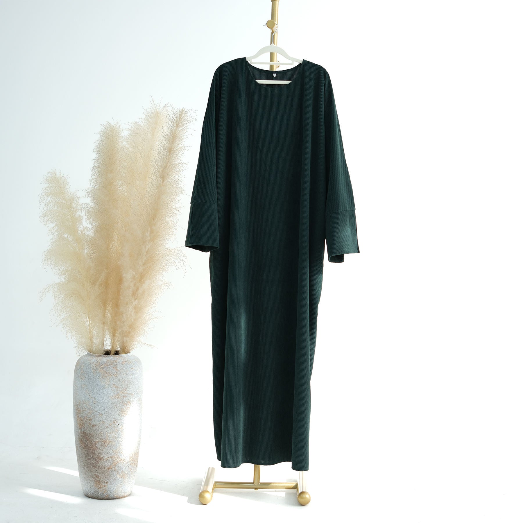 1688# New Autumn Winter  Women Plus Size Modest Abaya muslim Dress Wholesale