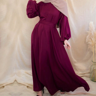 1559#High Quality Dubai Muslim Daily Wear Closed Abaya Dress