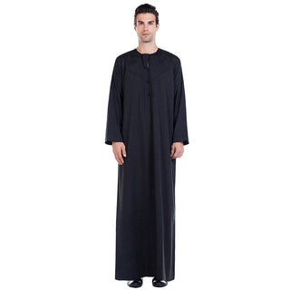 TH817#Abaya Muslim Clothing Islamic High Quality Men's Clothing Robe