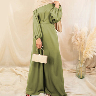 1559#High Quality Dubai Muslim Daily Wear Closed Abaya