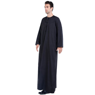 TH817#Abaya Muslim Clothing Islamic High Quality Men's Clothing Robe