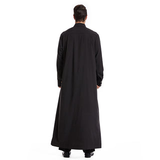 TH828#Abaya Muslim Clothing Long Sleeves Islamic High Quality Men's Clothing