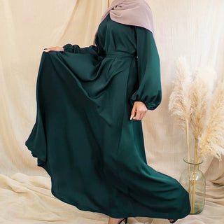 1559#High Quality Dubai Muslim Daily Wear Closed Abaya Dress