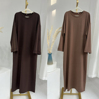 1737#New Sweatshirt Abaya Muslim Dresses Daily Wear Casual dresses