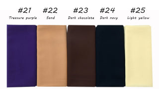 YW16#Long Muslim Shawl Plain Chiffon Simple Scarf