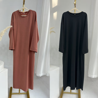 1737#New Sweatshirt Abaya Muslim Dresses Daily Wear Casual dresses