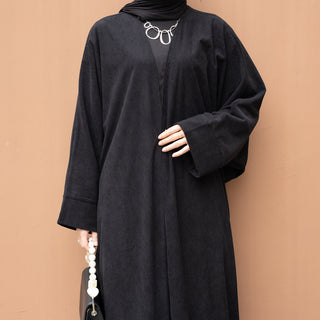 1684#Autumn Winter Open Women Femmes Robe Modest Dresses Abaya Kimono