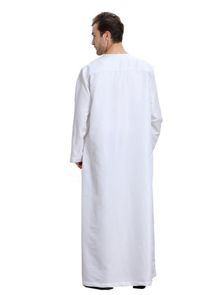 TH808#Abaya Muslim Clothing Islamic High Quality Men's Clothing Robe