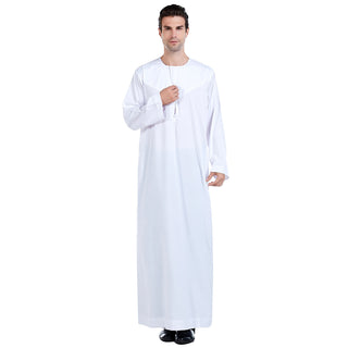 TH817#Abaya Muslim Clothing Islamic High Quality Men's Clothing Robe