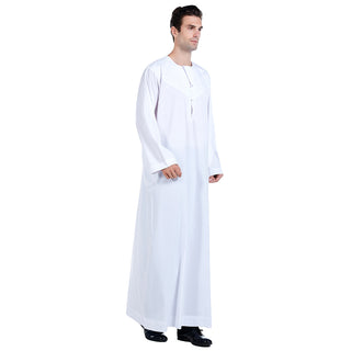 TH817#Abaya Muslim Clothing Islamic High Quality Men's Clothing Robe