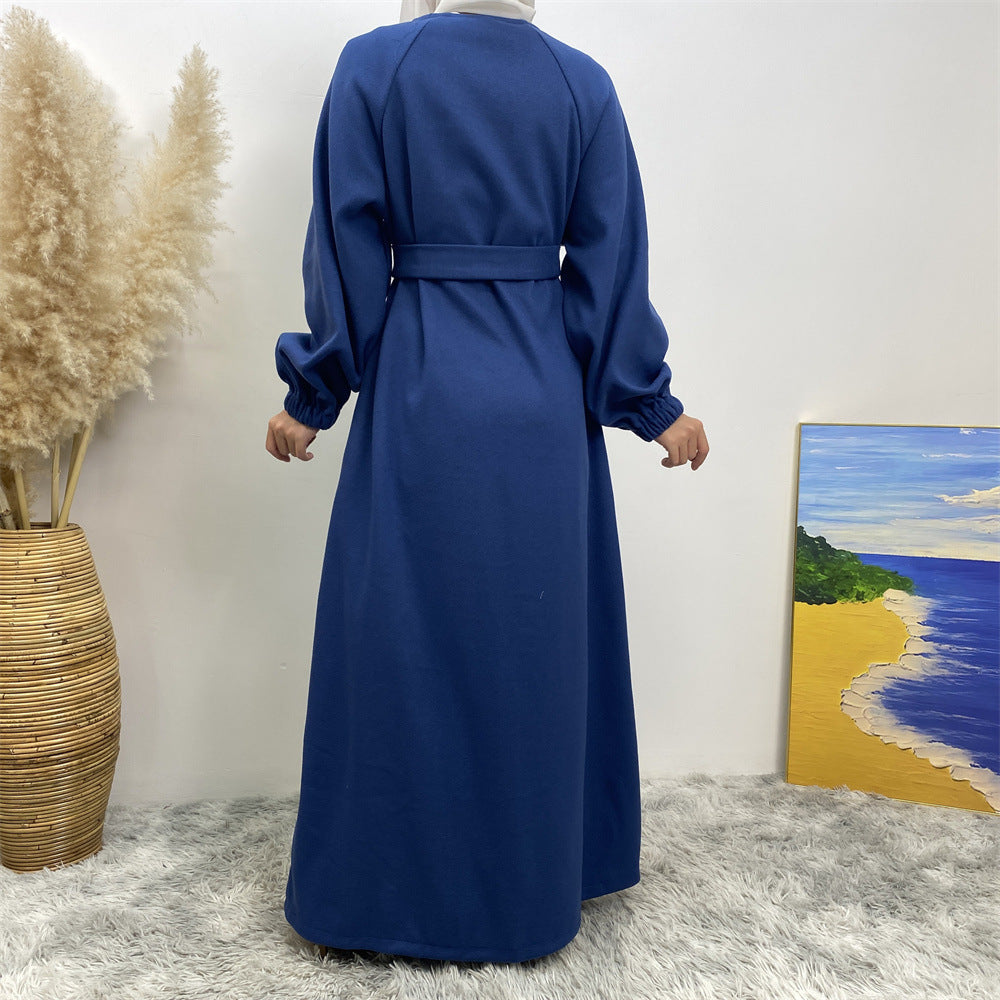 1995# New Autumn Winter Coat Thick Polyester Side Pockets Womens Coats