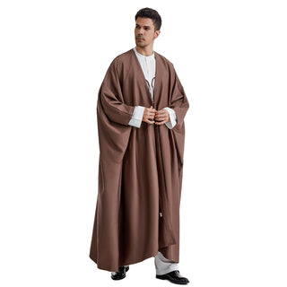 TH835#Abaya Muslim Clothing Islamic High Quality Men's Robe