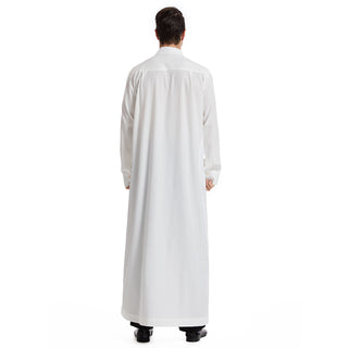 TH828#Abaya Muslim Clothing Long Sleeves Islamic High Quality Men's Clothing