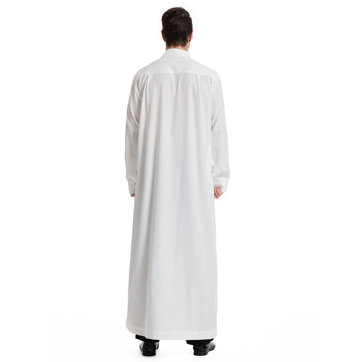 TH828#Abaya Muslim Clothing Long Sleeves Islamic High Quality Men's Clothing