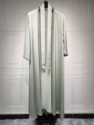 058#Women Sequins Luxury Modest Wear Islamic Clothing Dubai Abaya