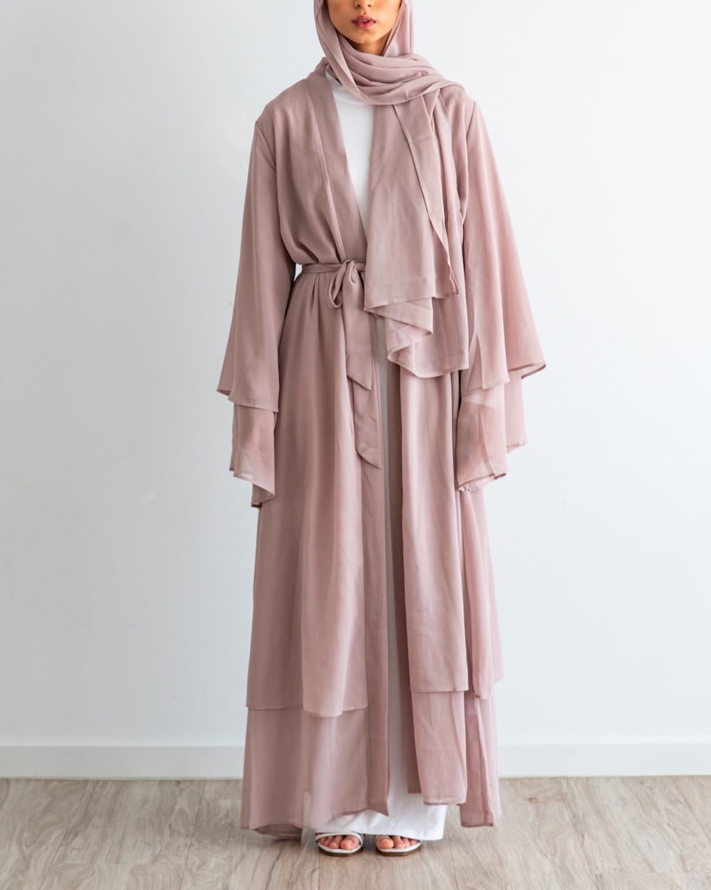 1875#New Arrival Solid Color Abaya Dubai Fashion Women Muslim Cardigan