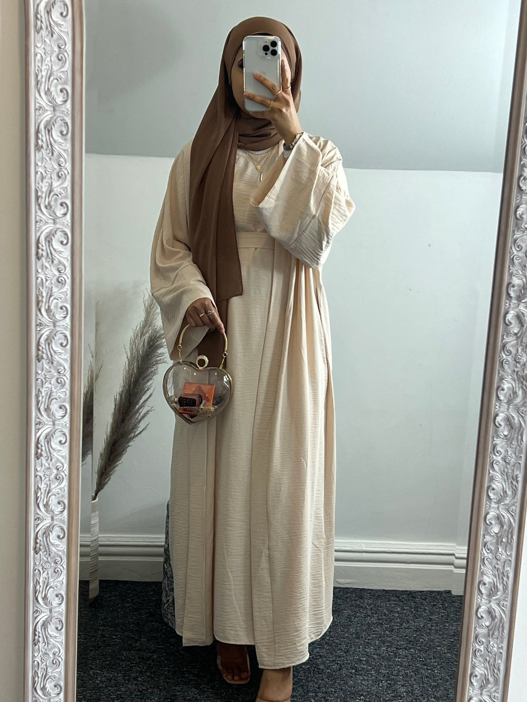 1480#Hot selling high quality cheap price Muslim women 2pcs Abaya set