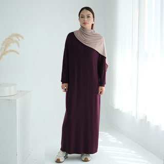 M011# Wholesale Winter Knit Fabric Abaya Spring/ Autumn Traditional Muslim Clothing Accessories