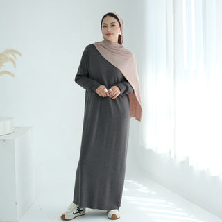 M011# Wholesale Winter Knit Fabric Abaya Spring/ Autumn Traditional Muslim Clothing Accessories