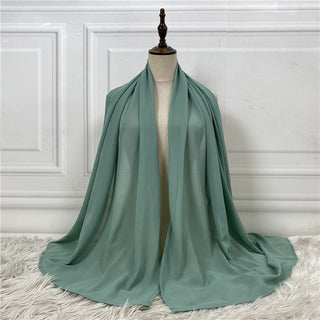 896# Best seller 3 layered chiffon open abaya cardigan