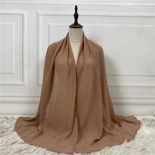 896# Best seller 3 layered chiffon open abaya cardigan