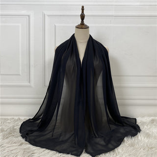 896# Best seller 3 layered chiffon open abaya cardigan