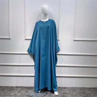 1425&1901#Drop Shipping Muslim Clothing Butterfly Sleeve Women Nida Jilbab_ Abaya Khimar Length : About 147cm 58 Inch