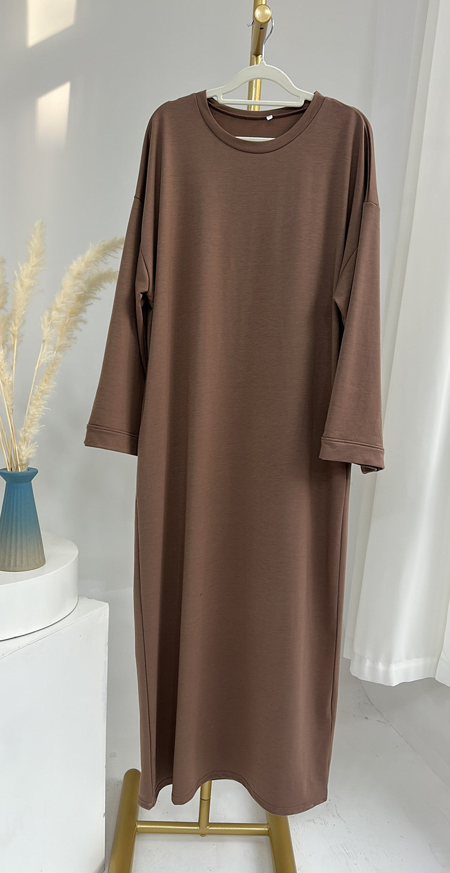 1737#New Sweatshirt Abaya Muslim Dresses Daily Wear Casual dresses