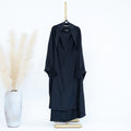 1662#Islamic Clothing Satin Plain Prayer Abaya Jilbab Abaya Muslim Dress For Kids