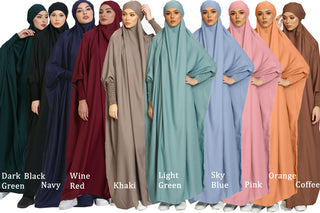 1484#New Design Free Size Prayer Abaya Women Muslim Dress Jilbab_