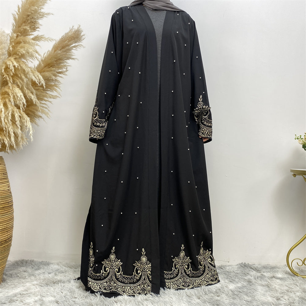 684#Black And Purple Color Bottom Fashion Cardigan
