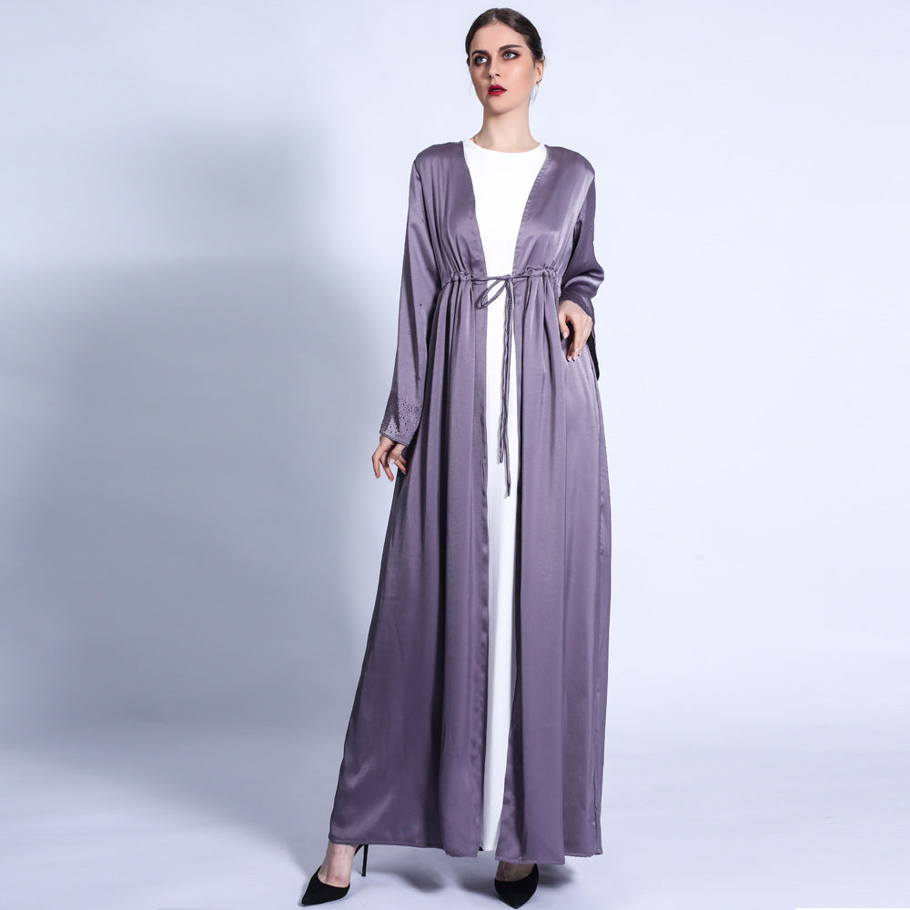 1321#2023 Latest EID Mubarak Muslim Maxi Abaya